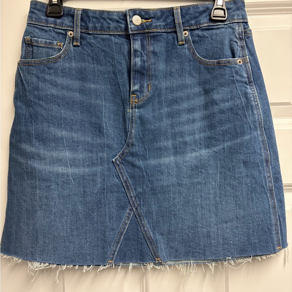 Old Navy Blue Denim Skirt